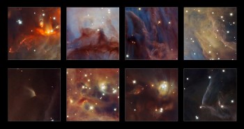 Highlights from a new infrared image of the Orion Nebula