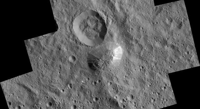 Dziwna góra Ahuna Mons na planecie karłowatej Ceres może być jednym z wielu lodowych wulkanów w Układzie Słonecznym.