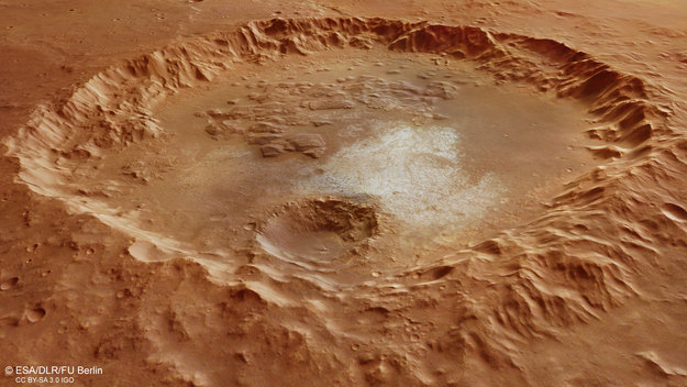 Marsjański krater