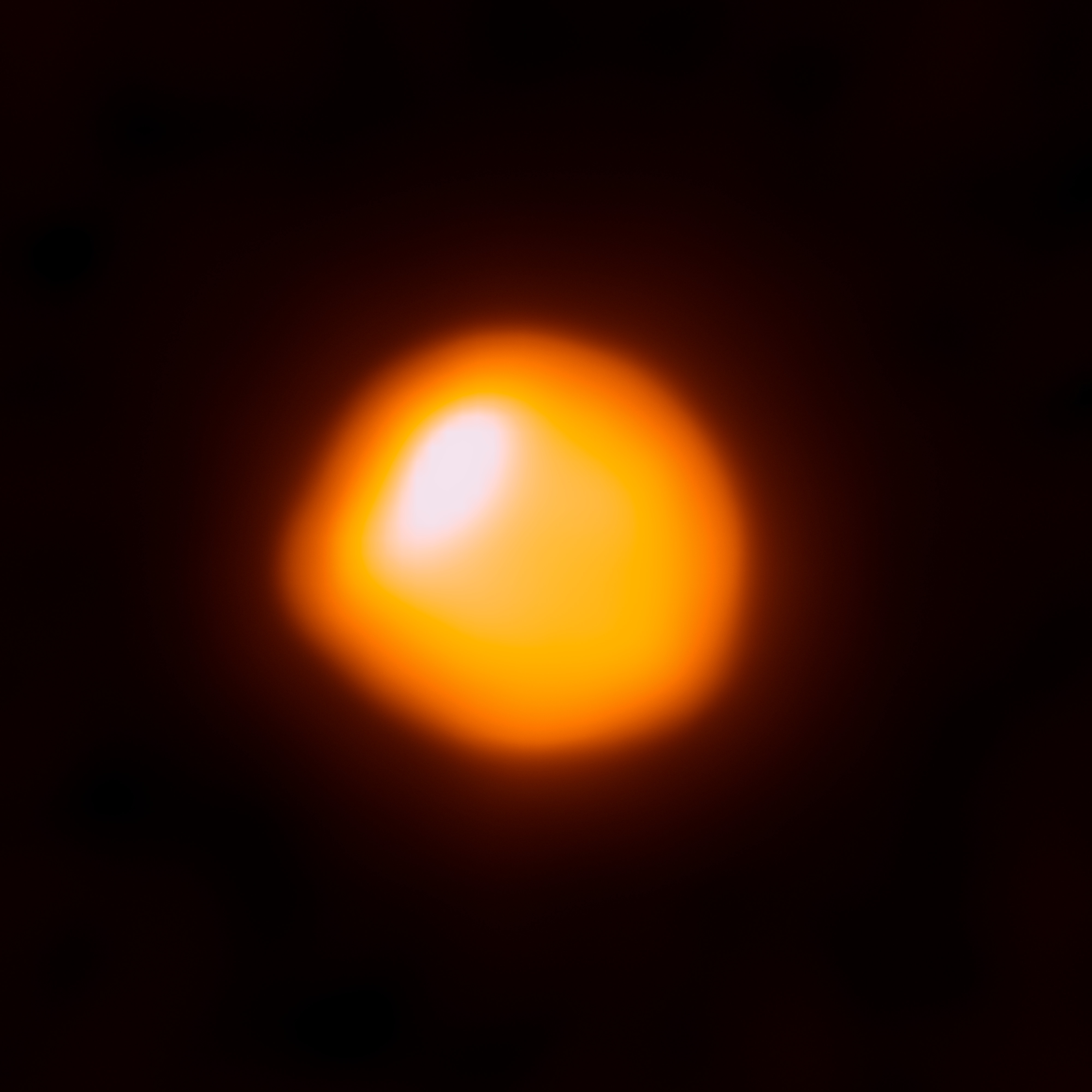 Pierwsze podejście ALMA do obserwacji powierzchni gwiazdy zaowocowało najostrzejszym zdjęciem Betelgezy.