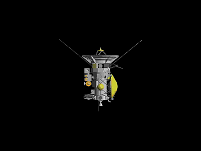 Orbiter Cassini - animacja