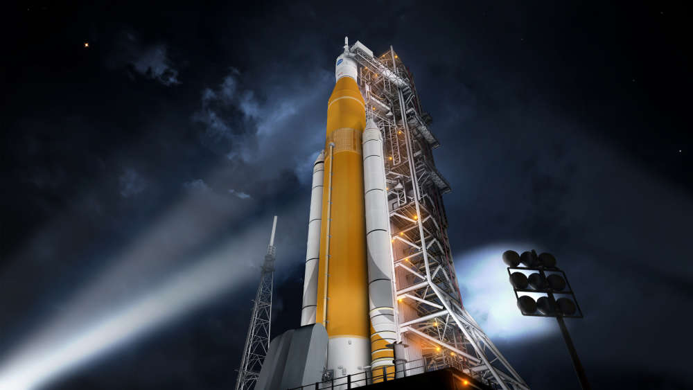 Nowa rakieta NASA – SLS zaprojektowana do dalekich podróży.